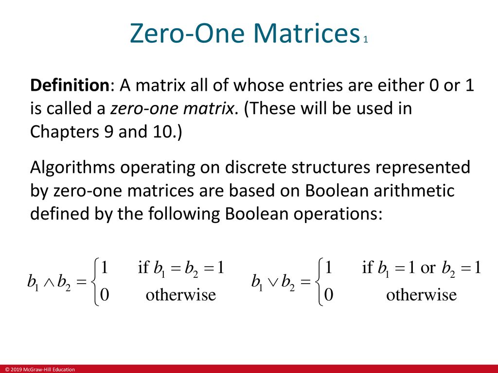 Basic Structures: Sets, Functions, Sequences, Sums, and Matrices